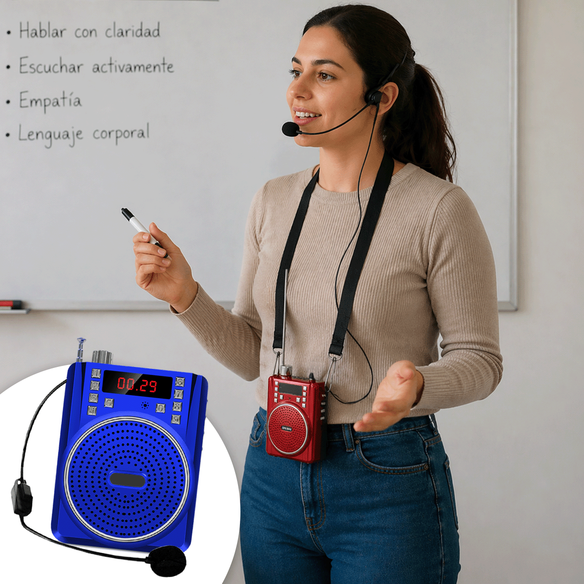 Amplificador de Voz Bluetooth SPE-204A